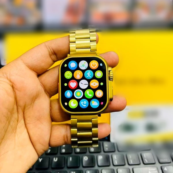 Smartwatch S9 Ultra Gold Original - Edição Limitada!©