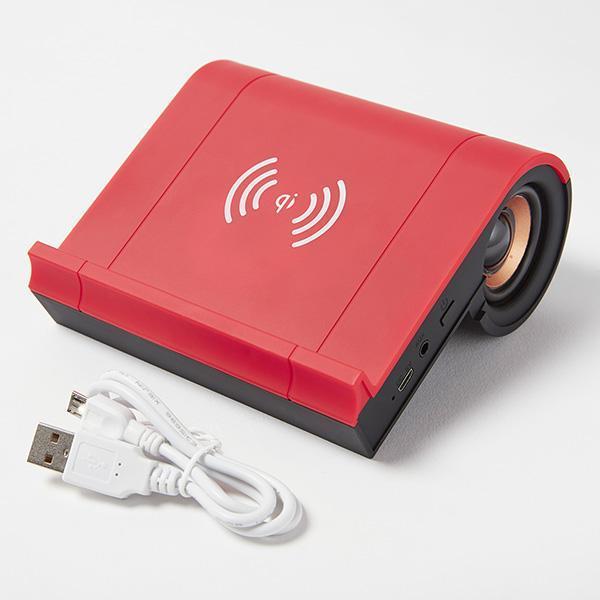 Carregador Wireless para celular com Caixa de Som Bluetooth